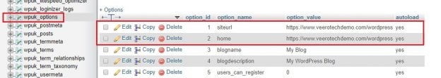 How To Change WordPress URL With PhpMyAdmin & MySQL | VeeroTech